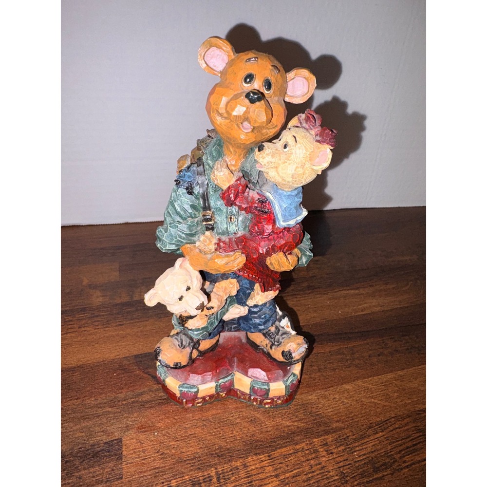 Boyds Collection‎ Carvers Choice Chester Bigheart Love Much Bear Figurine 370053